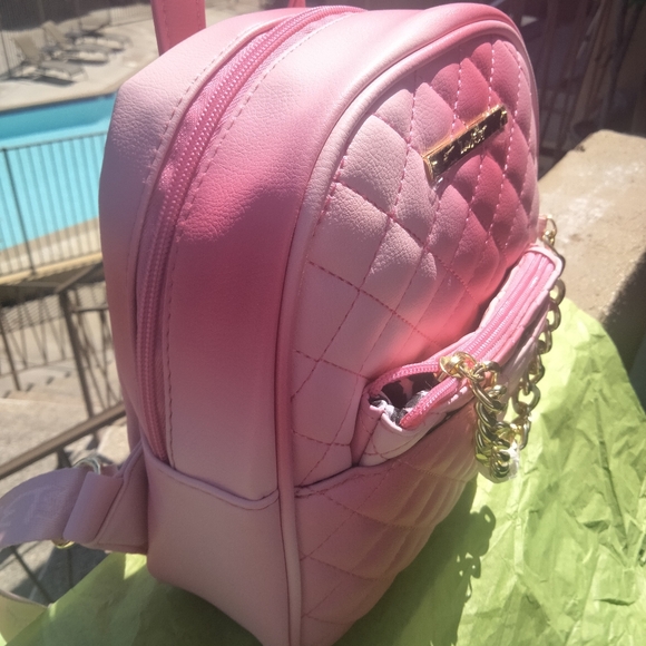 Luv Betsey by Betsey Johnson backpack in ombre pink. - Picture 7 of 16